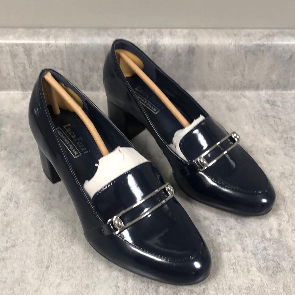 Life Stride - Luca ferri - memory foam- Women's Navy Heels